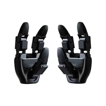 Unitree Dex3-1 Dexterous Hand Left and Right Pair Unitree Dex3-1 dexterous hand left and right pair, front view of both three-finger hands side by side