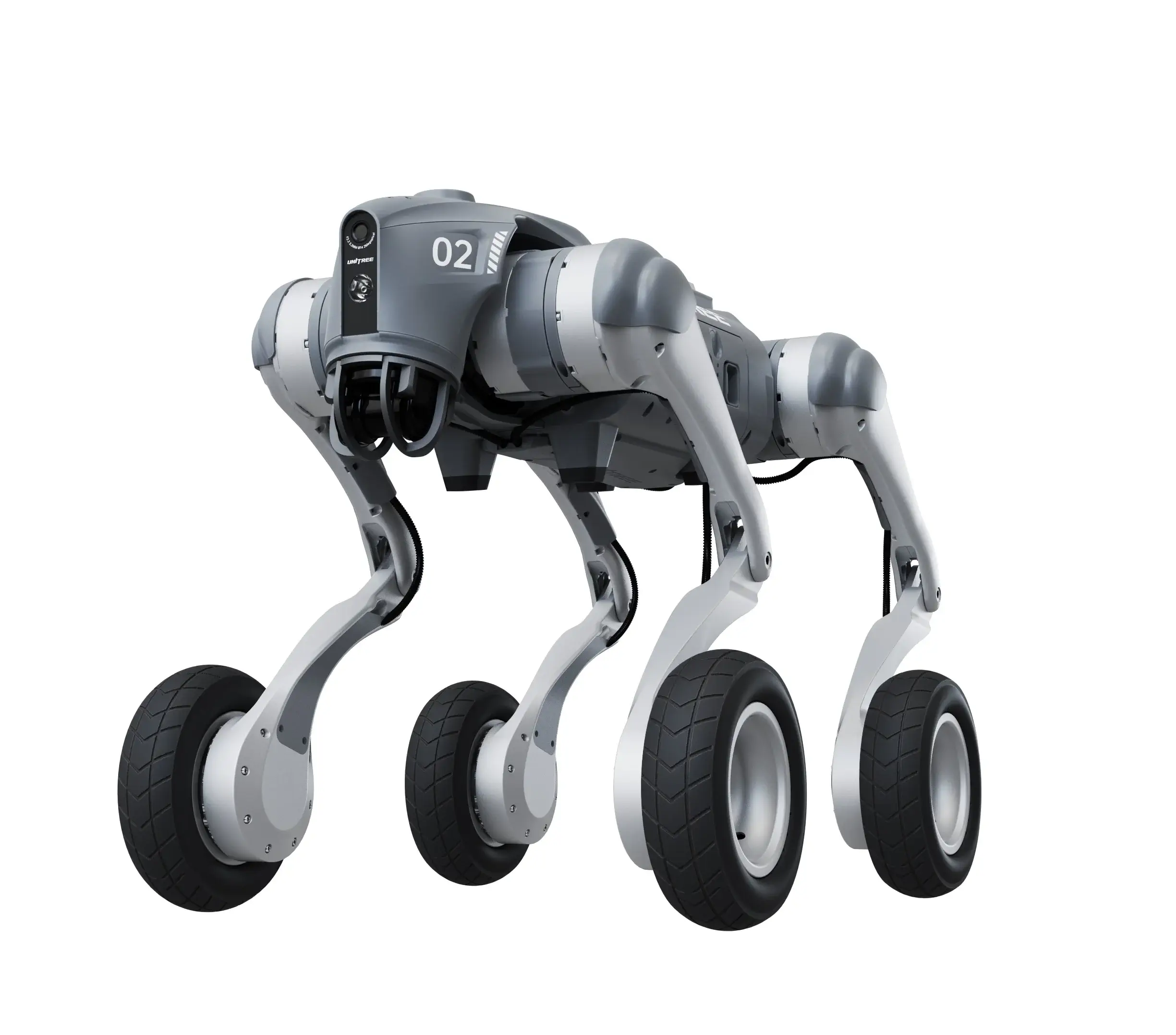 Unitree Go2-W robot, official photo